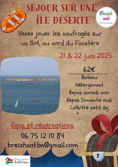 Séjour sur un petit ilot du Nord Finistère (29)